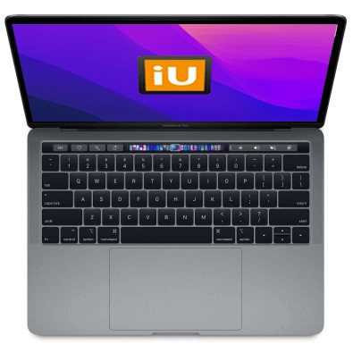 Macbook Pro 13" - Intel  i5 2,0GHz - 16GB Ram - SSD 512GB - 2020 - Space Gray - Nederlands toetsenbord